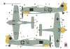 Hobby 2000 32017 Focke-Wulf Fw 190 A-5/A-6 Nachtjager (HASEGAWA + CARTOGRAF + MASKI ) 1/32